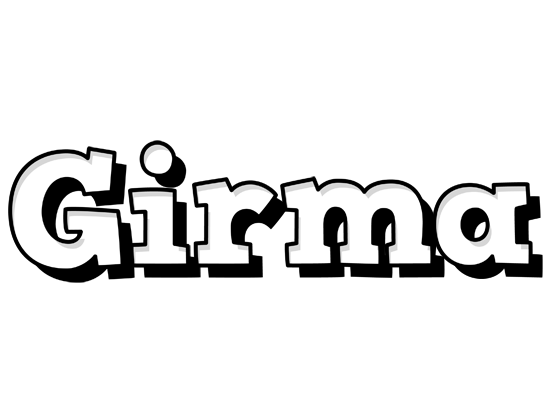 Girma snowing logo
