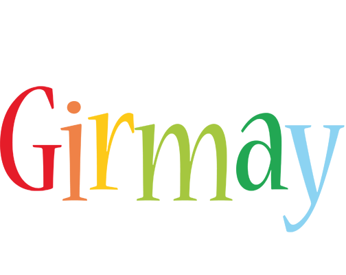 Girmay birthday logo