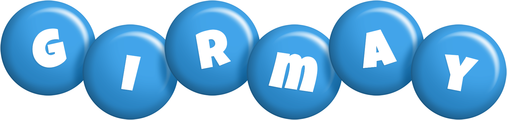 Girmay candy-blue logo