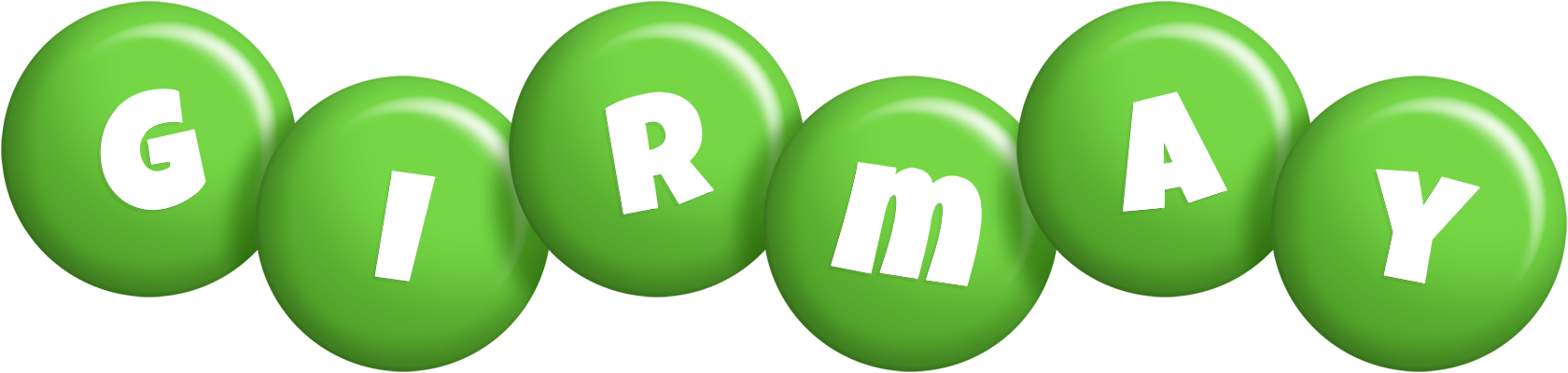 Girmay candy-green logo