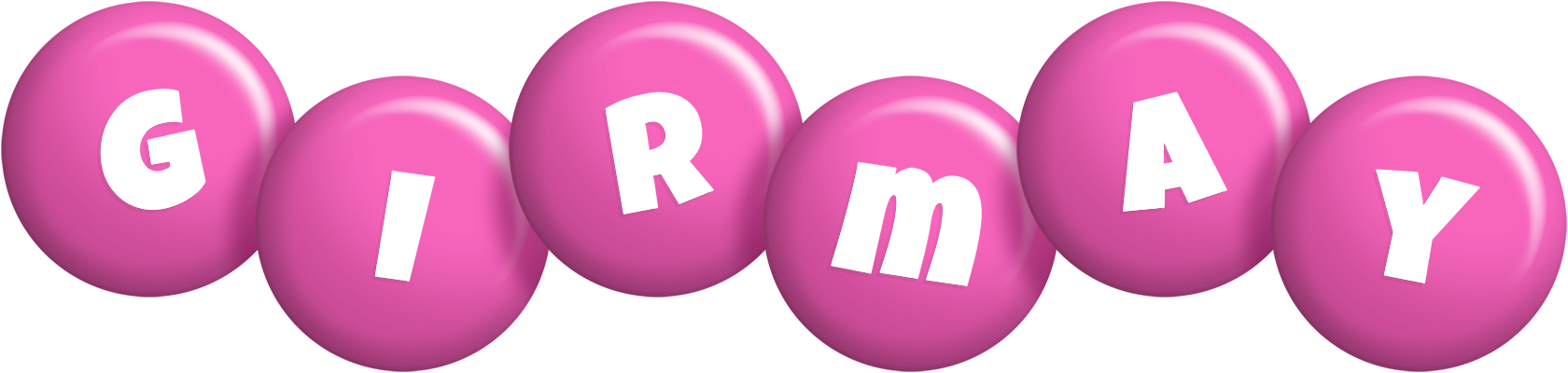 Girmay candy-pink logo