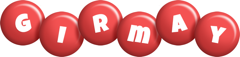 Girmay candy-red logo