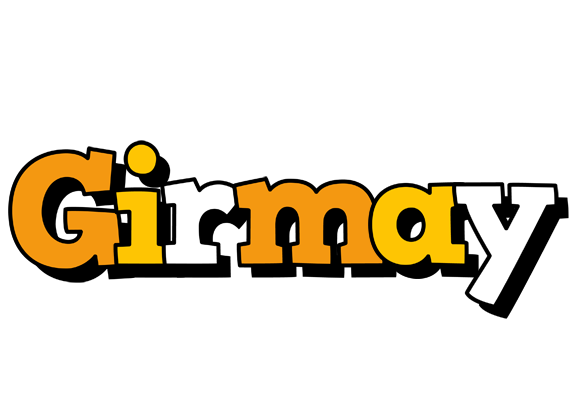 Girmay cartoon logo