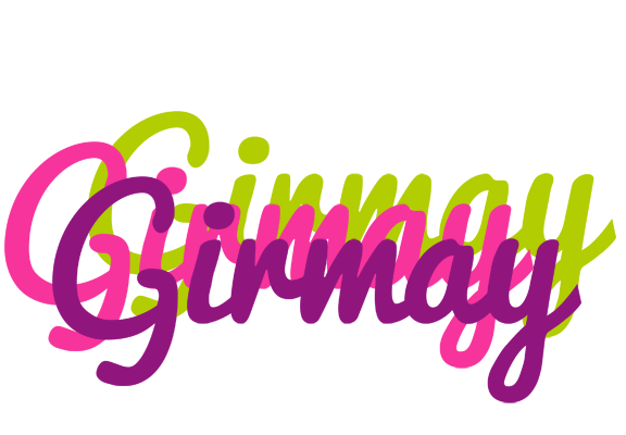 Girmay flowers logo