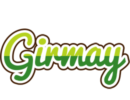 Girmay golfing logo