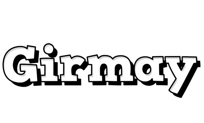 Girmay snowing logo