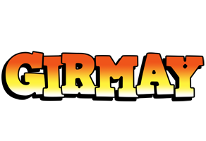 Girmay sunset logo