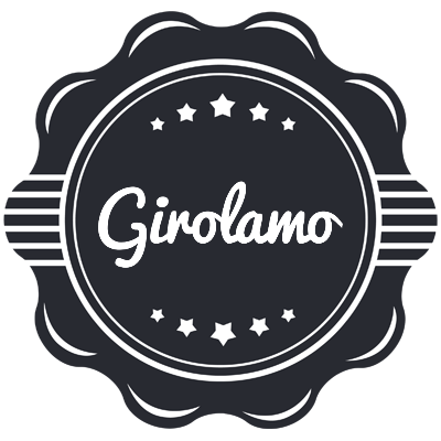 Girolamo badge logo