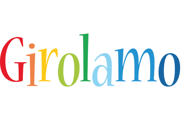 Girolamo birthday logo