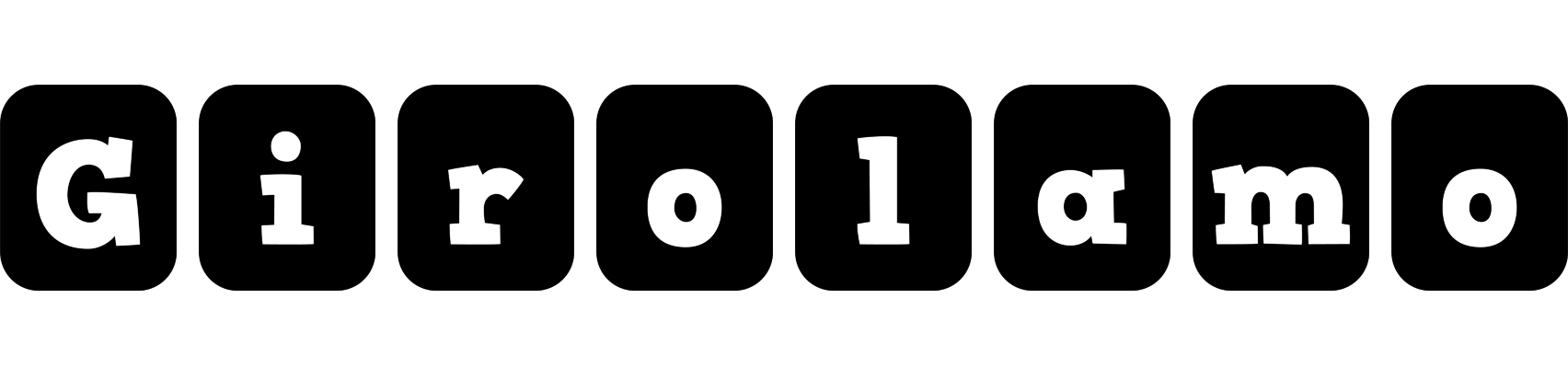 Girolamo box logo
