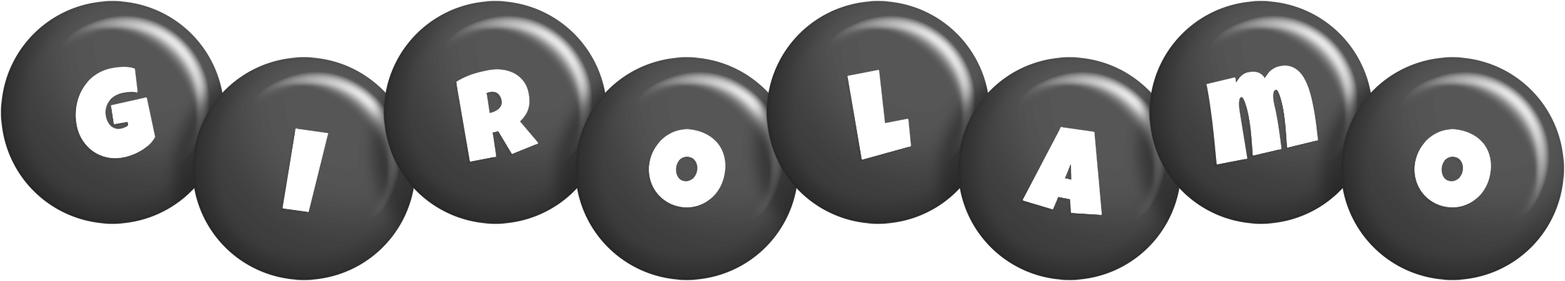 Girolamo candy-black logo