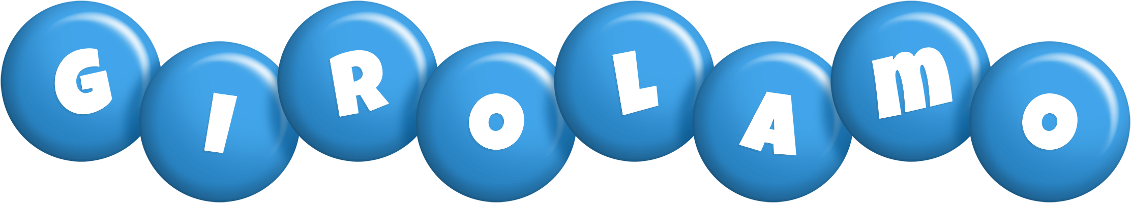 Girolamo candy-blue logo