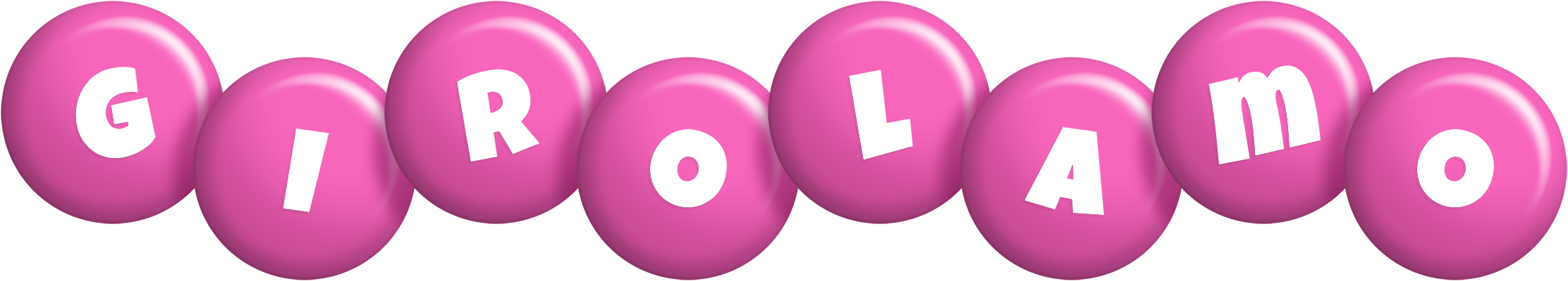 Girolamo candy-pink logo