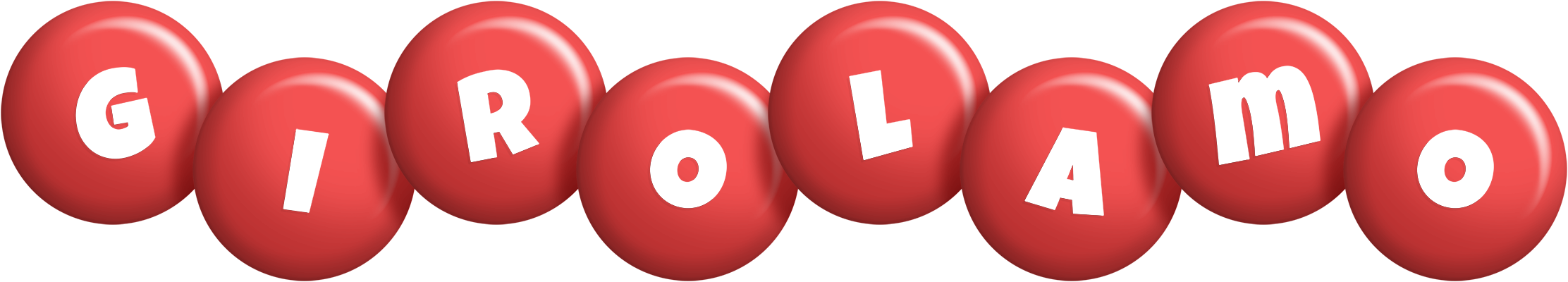 Girolamo candy-red logo