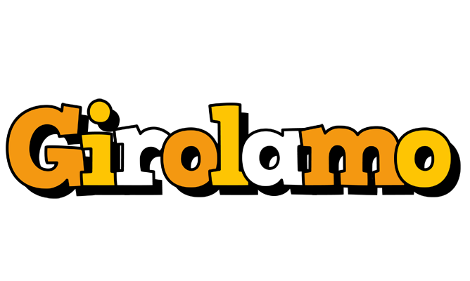 Girolamo cartoon logo