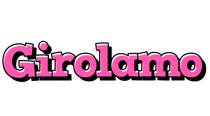 Girolamo girlish logo