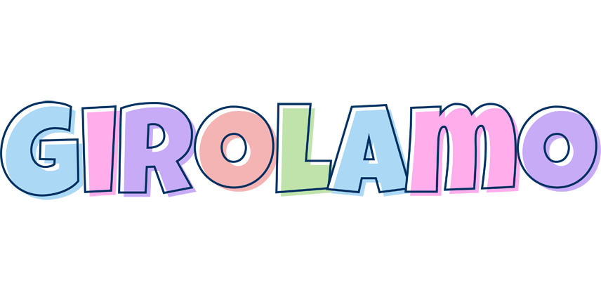 Girolamo pastel logo