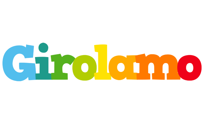 Girolamo rainbows logo