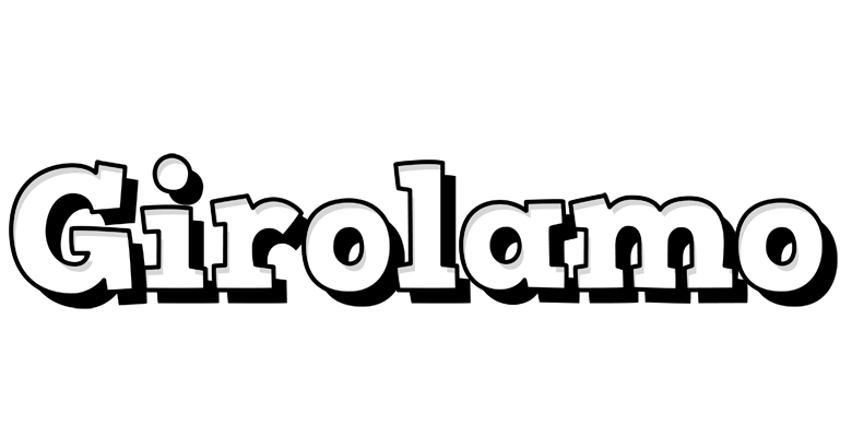 Girolamo snowing logo