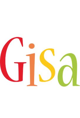 Gisa birthday logo