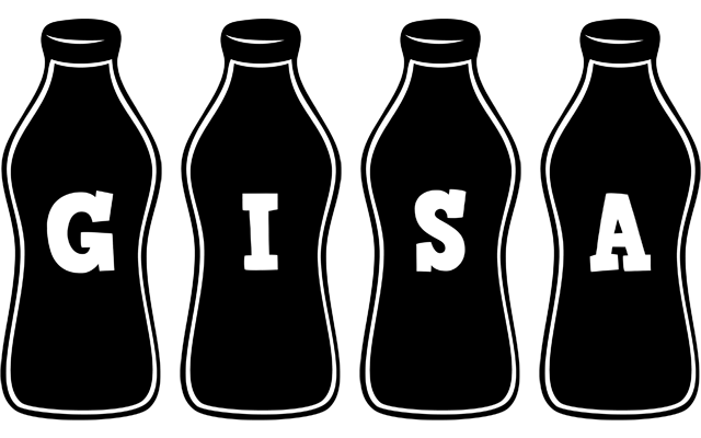 Gisa bottle logo