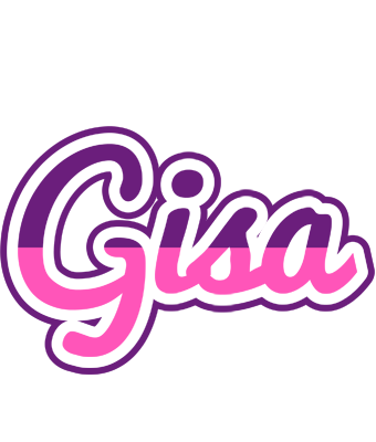 Gisa cheerful logo