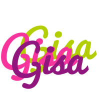 Gisa flowers logo