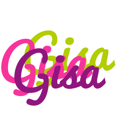 Gisa flowers logo