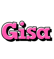 Gisa girlish logo