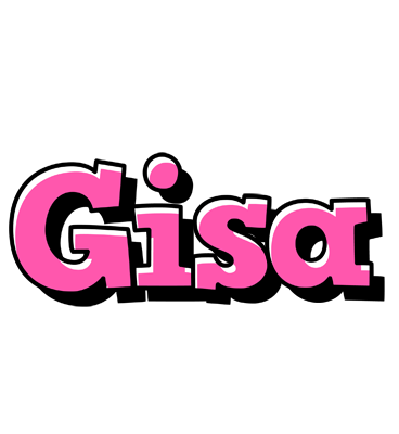 Gisa girlish logo