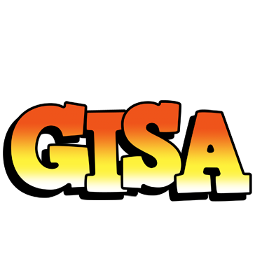 Gisa sunset logo