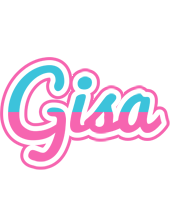 Gisa woman logo