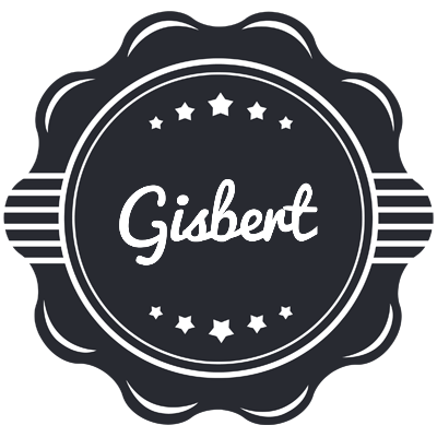 Gisbert badge logo