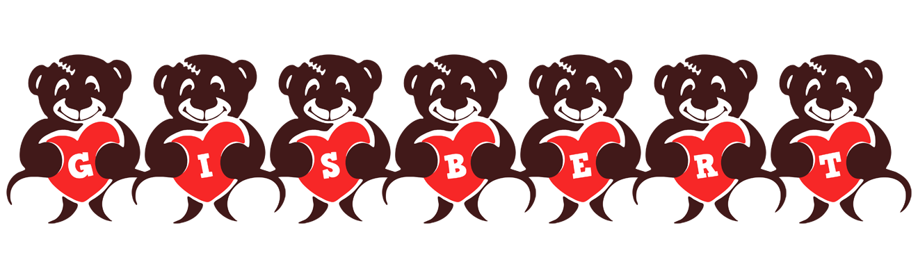Gisbert bear logo