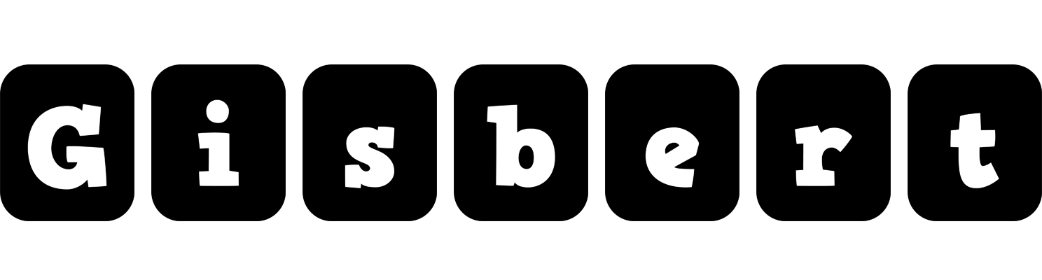 Gisbert box logo