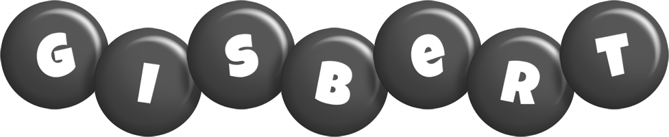 Gisbert candy-black logo