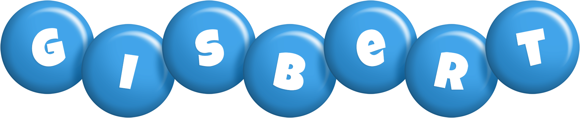 Gisbert candy-blue logo