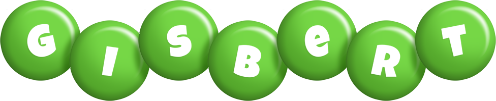 Gisbert candy-green logo