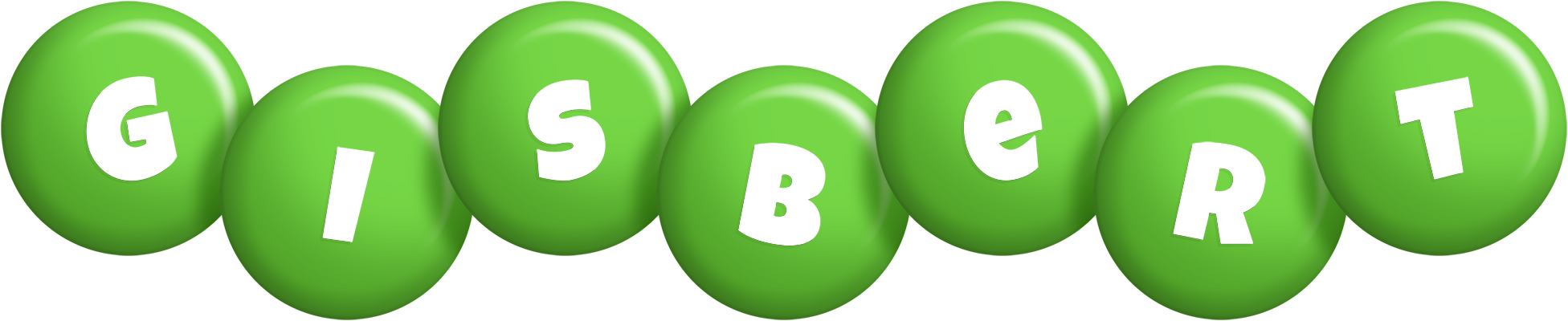 Gisbert candy-green logo