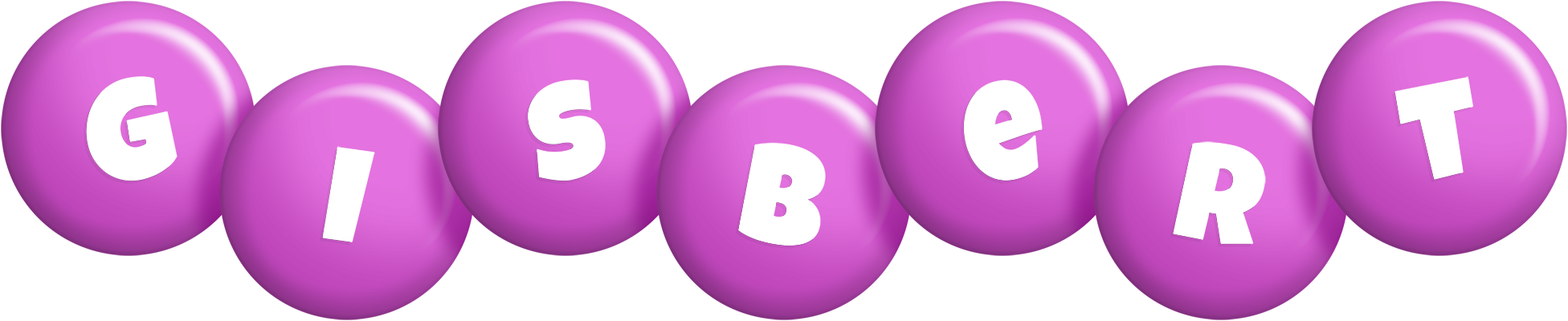 Gisbert candy-purple logo