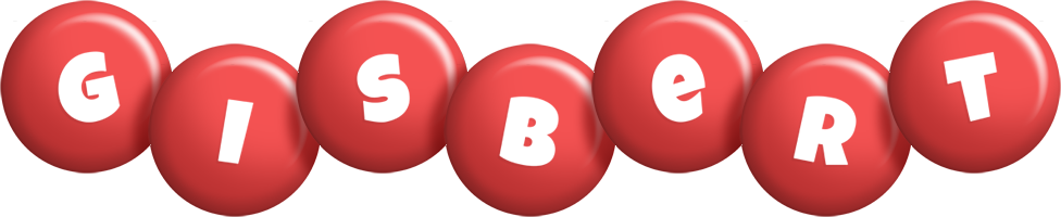 Gisbert candy-red logo