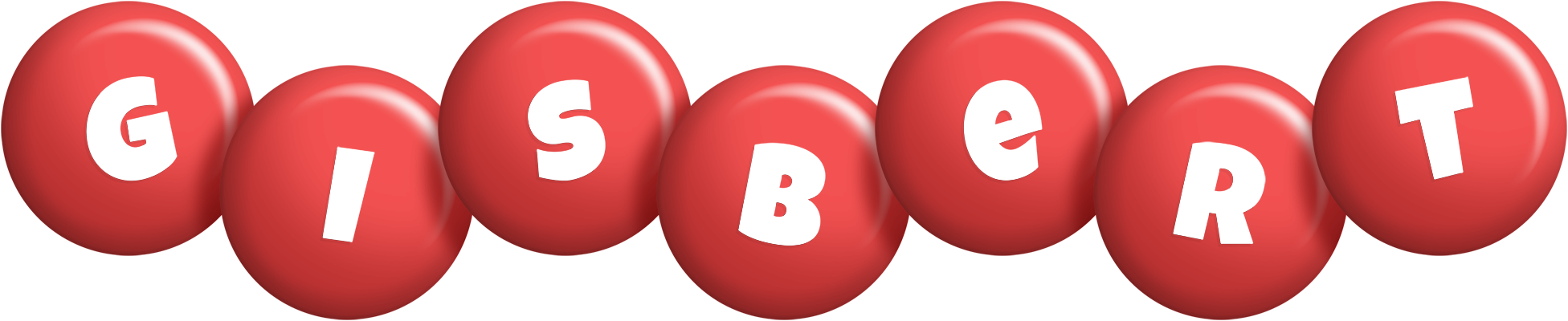 Gisbert candy-red logo