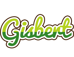 Gisbert golfing logo