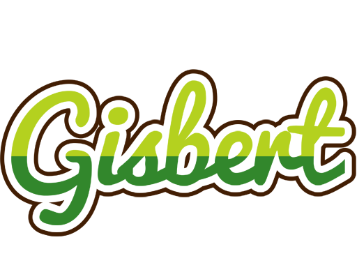 Gisbert golfing logo