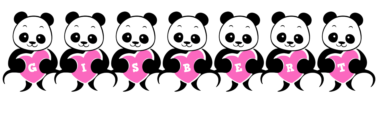Gisbert love-panda logo