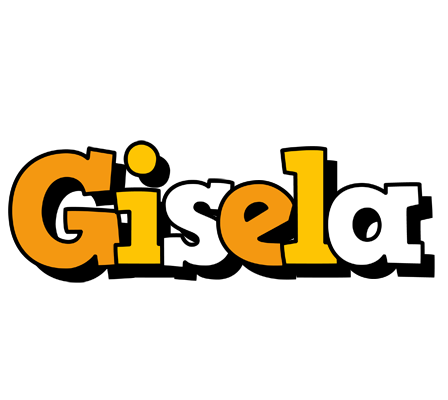 Gisela cartoon logo