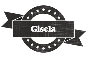 Gisela grunge logo