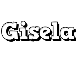 Gisela snowing logo