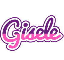 Gisele cheerful logo