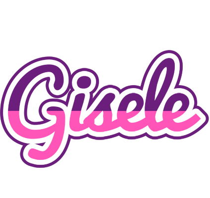 Gisele cheerful logo
